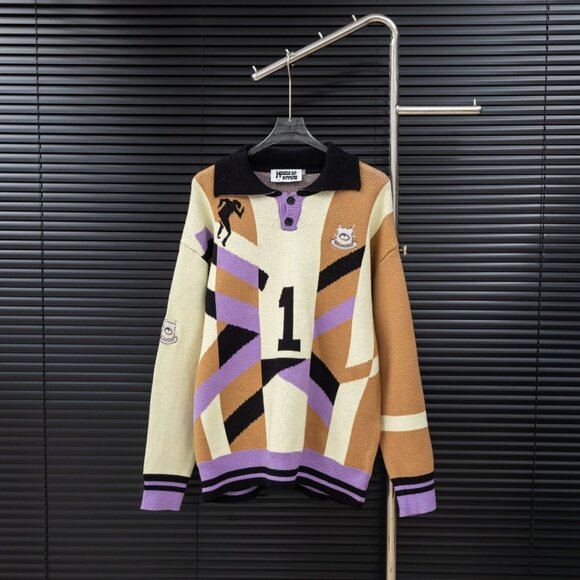 HOUSE OF ERRORS knitted long sweater - Picture 1 of 8